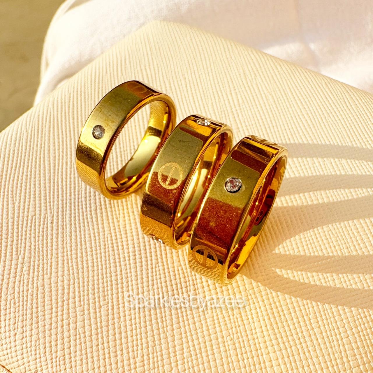 Cartier Ring -  18K Gold Plated